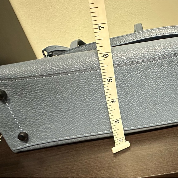 Coach Charlie Carryall handbag and crossbody (blue) - Picture 12 of 15